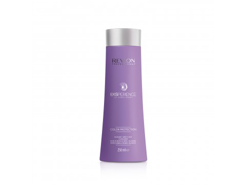 REVLON EKSPERIENCE™ Color Protection Blonde & Grey Hair Cleanser –  šampūnas šviesiems ir žiliems plaukams, 250 ml 